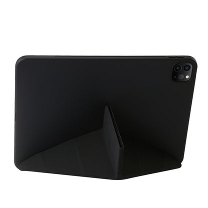 For iPad Pro 13 2024 TPU Deformation Flip Leather Tablet Case with Holder(Black) - iPad Pro 13 2024 Cases by PMC Jewellery | Online Shopping South Africa | PMC Jewellery | Buy Now Pay Later Mobicred