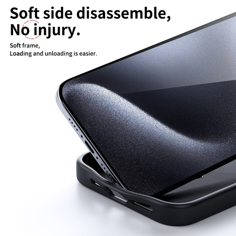 For iPhone 16 Pro Max Double Ring MagSafe Holder Carbon Fiber Phone Case(Black) - free shipping - PMC TechLife - Order now!