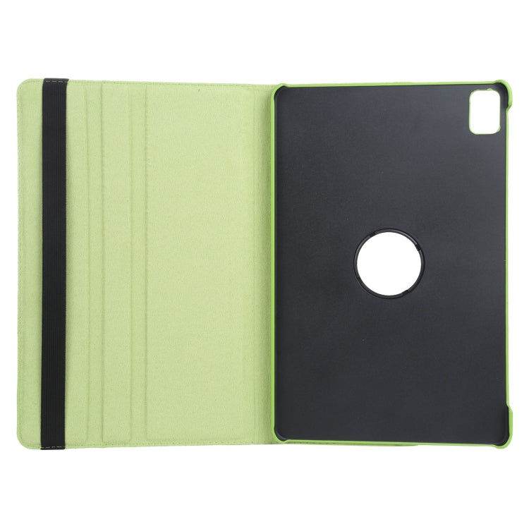 For iPad Pro 13 2024 360 Degree Rotation Litchi Texture Leather Tablet Case with Holder(Green) - iPad Pro 13 2024 Cases by PMC Jewellery | Online Shopping South Africa | PMC Jewellery | Buy Now Pay Later Mobicred