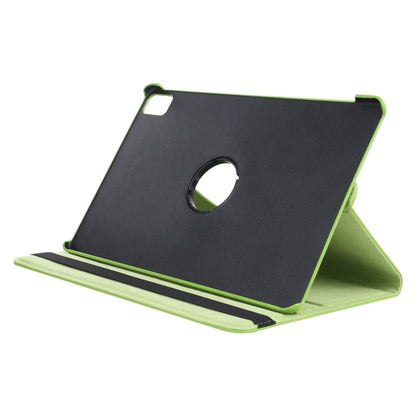 For iPad Air 13 2024 360 Degree Rotation Litchi Texture Leather Tablet Case with Holder(Green) - iPad Air 13 2024 Cases by PMC Jewellery | Online Shopping South Africa | PMC Jewellery | Buy Now Pay Later Mobicred