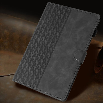 For iPad Pro 11 2024 Building Blocks Embossed Leather Smart Tablet Case(Black) - iPad Pro 11 2024 Cases by PMC Jewellery | Online Shopping South Africa | PMC Jewellery | Buy Now Pay Later Mobicred