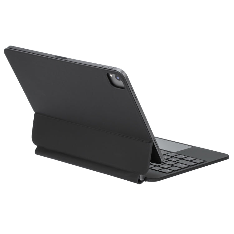 For iPad Air 11 2024 / Pro 11 / Air 2022 10.9 Touch Pad Bluetooth Keyboard Leather Case(Black) - For iPad Pro by PMC Jewellery | Online Shopping South Africa | PMC Jewellery | Buy Now Pay Later Mobicred