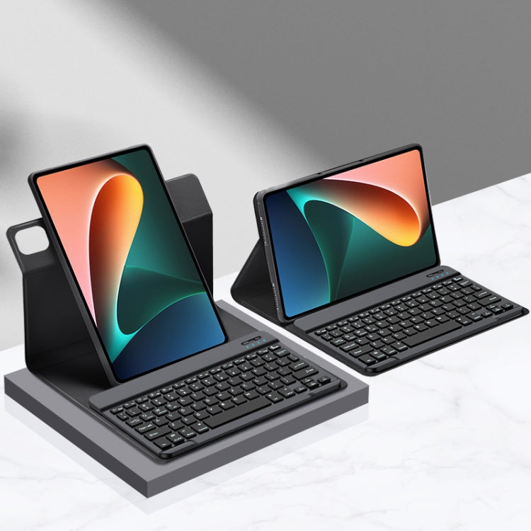 For Xiaomi Redmi Pad 10.6 inch Detachable Keyboard Smart Tablet Leather Case(Black) - free shipping - PMC TechLife - Order now!