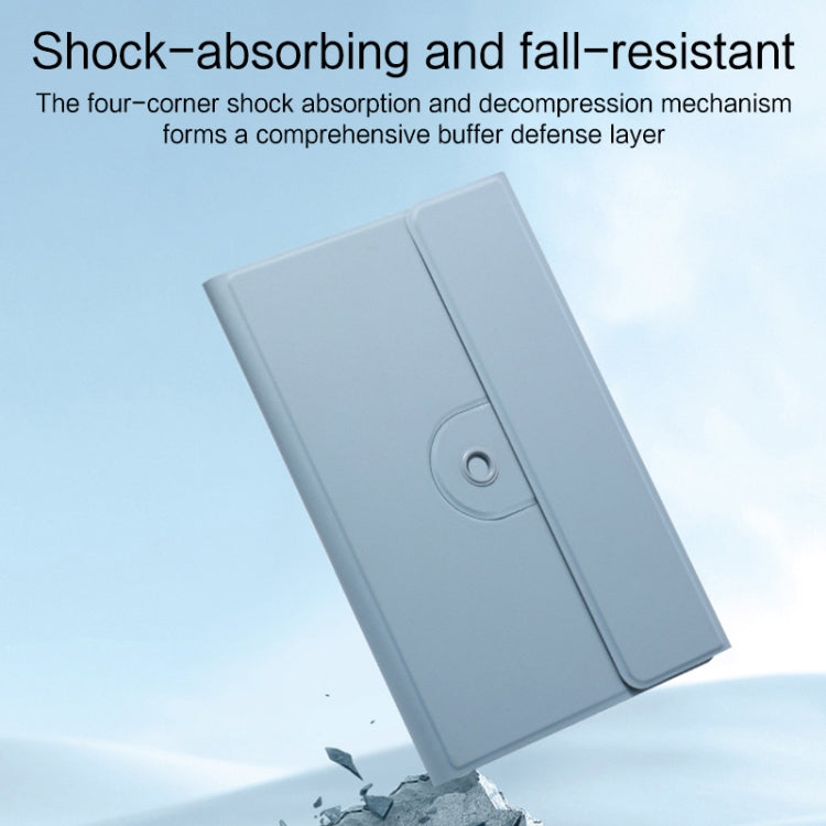 For Xiaomi Pad 6S Pro 12.4 inch 2024 Detachable Keyboard Smart Tablet Leather Case(Black) - Xiaomi Keyboard by PMC TechLife | Online Shopping South Africa | PMC TechLife | Buy Now Pay Later Mobicred