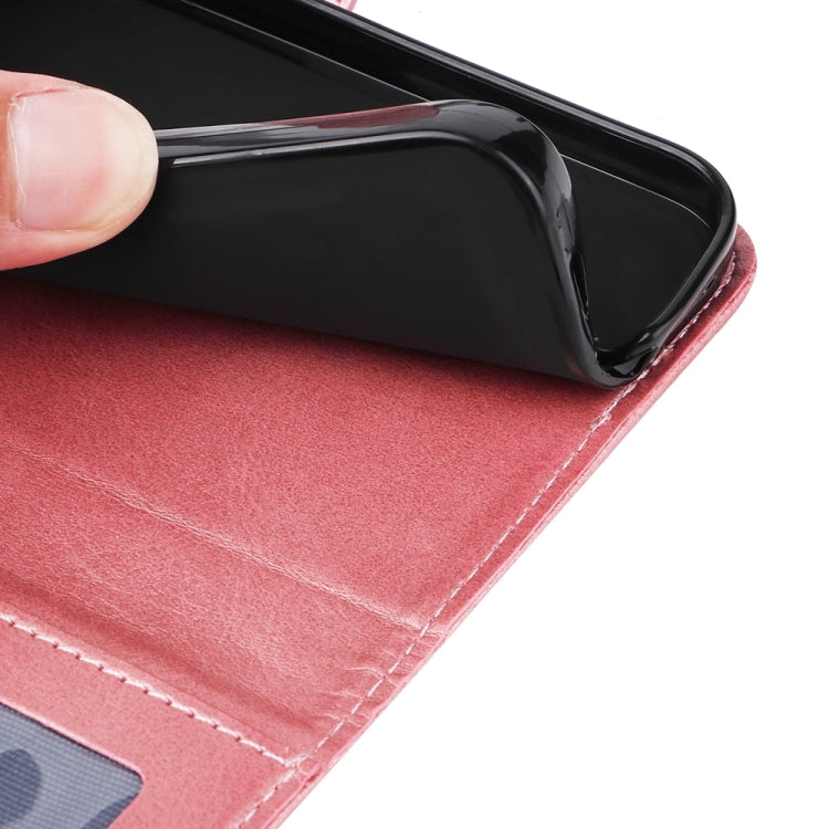 For iPhone 16 Classic Calf Texture Flip Leather Phone Case(Rose Gold) - iPhone 16 Cases by PMC TechLife | Online Shopping South Africa | PMC TechLife | Buy Now Pay Later Mobicred