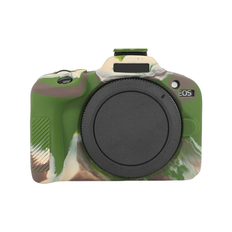 For Canon EOS R100 Glossy Soft Silicone Protective Case(Camouflage) - Protective Case by PMC TechLife | Online Shopping South Africa | PMC TechLife | Buy Now Pay Later Mobicred
