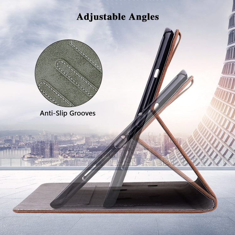 For iPad Pro 11 2024 Embossed Tiger Pattern Leather Tablet Case(Brown) - iPad Pro 11 2024 Cases by PMC TechLife | Online Shopping South Africa | PMC TechLife | Buy Now Pay Later Mobicred