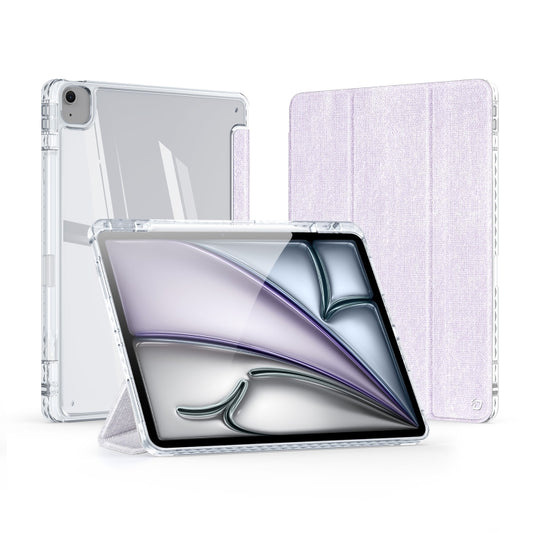 For iPad Air 13 2024 / Pro 12.9 DUX DUCIS Unid Series PU+TPU Smart Tablet Case(Purple) - iPad Air 13 2024 Cases by DUX DUCIS | Online Shopping South Africa | PMC Jewellery | Buy Now Pay Later Mobicred