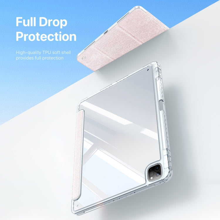 For iPad Pro 11 2020/2021/2022 DUX DUCIS Unid Series PU+TPU Smart Tablet Case(Pink) - iPad Pro 11 (2022/2021) Cases by DUX DUCIS | Online Shopping South Africa | PMC Jewellery | Buy Now Pay Later Mobicred