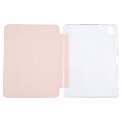 For iPad Air 13 2024 / Pro 12.9 GEBEI Deformation Leather Tablet Case(Pink) - iPad Air 13 2024 Cases by GEBEI | Online Shopping South Africa | PMC Jewellery | Buy Now Pay Later Mobicred