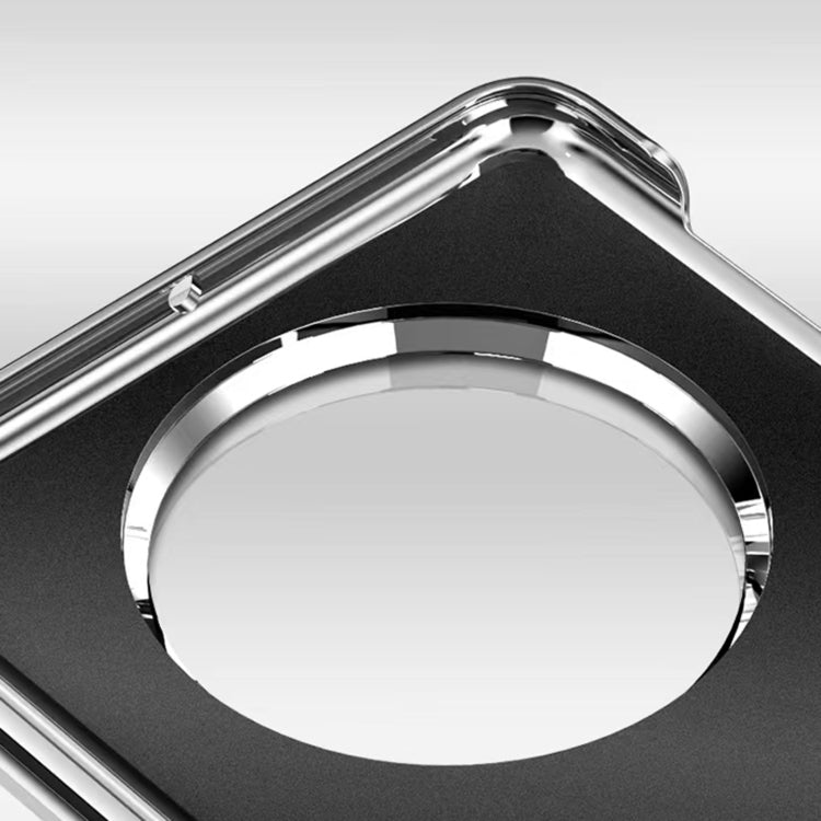 For Huawei Mate X5 Integrated Plating PC Leather Texture Full Coverage Fold Shockproof Phone Case(Green) - Huawei Cases by PMC TechLife | Online Shopping South Africa | PMC TechLife | Buy Now Pay Later Mobicred