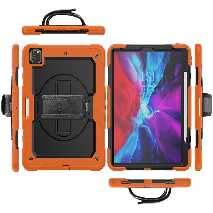 For iPad Pro 13 2024 Silicone + PC Tablet Protective Case(Orange+Black) - iPad Pro 13 2024 Cases by PMC Jewellery | Online Shopping South Africa | PMC Jewellery | Buy Now Pay Later Mobicred