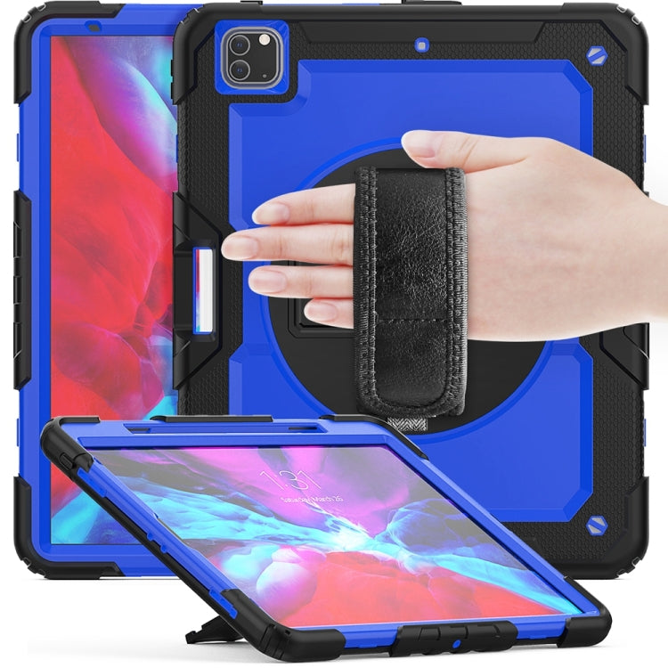 For iPad Pro 13 2024 Silicone Hybrid PC Tablet Protective Case(Dark Blue+Black) - iPad Pro 13 2024 Cases by PMC Jewellery | Online Shopping South Africa | PMC Jewellery | Buy Now Pay Later Mobicred