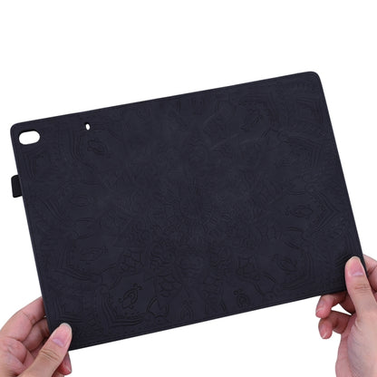 For iPad Pro 13 2024 Calf Texture Embossed Leather Tablet Case(Black) - iPad Pro 13 2024 Cases by PMC Jewellery | Online Shopping South Africa | PMC Jewellery | Buy Now Pay Later Mobicred