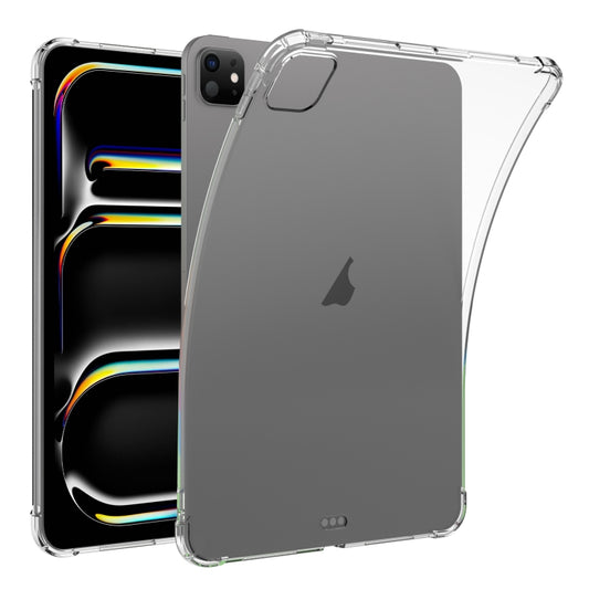 For iPad Pro 11 2024 Highly Transparent TPU Full Thicken Corners Shockproof Protective Case(Transparent) - iPad Pro 11 2024 Cases by PMC Jewellery | Online Shopping South Africa | PMC Jewellery | Buy Now Pay Later Mobicred