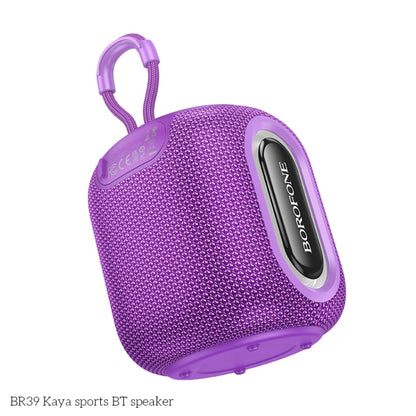 Borofone BR39 Portable Kaya Sports BT Speaker(Purple) - Desktop Speaker by Borofone | Online Shopping South Africa | PMC Jewellery | Buy Now Pay Later Mobicred