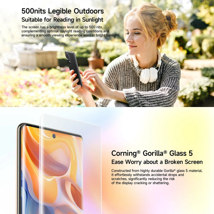 Ulefone Note 17 Pro, 12GB+256GB, Screen Fingerprint, 6.78 inch Android 13 MediaTek Helio G99 MTK6789 Octa Core, NFC, Network: 4G(Amber Orange) - Ulefone by Ulefone | Online Shopping South Africa | PMC Jewellery | Buy Now Pay Later Mobicred