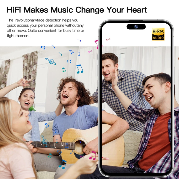 i15 Pro Max / Q5A, 6GB+128GB, 6.5 inch Screen, Face Identification, Android 10 MTK6762 Octa Core, OTG, NFC, Network: 4G, Dual SIM(Titanium White) -  by PMC TechLife | Online Shopping South Africa | PMC TechLife