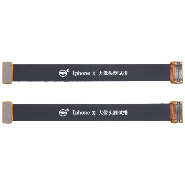 For iPhone X 2pcs/Set Rear Camera Extension Test Flex Cable - Test Tools by PMC TechLife | Online Shopping South Africa | PMC TechLife | Buy Now Pay Later Mobicred