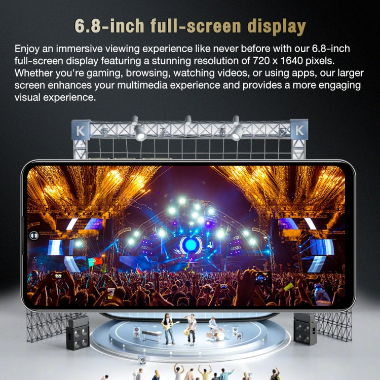 S24 Ultra / C24, 2GB+16GB, 6.8 inch Screen, Android 8.1 7731E Quad Core, Network: 3G, OTG, Dual SIM(Yellow) -  by PMC TechLife | Online Shopping South Africa | PMC TechLife