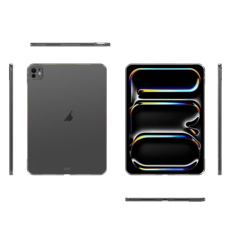 For iPad Pro 11 2024 Highly Transparent TPU Shockproof Protective Case(Transparent) - iPad Pro 11 2024 Cases by PMC Jewellery | Online Shopping South Africa | PMC Jewellery | Buy Now Pay Later Mobicred