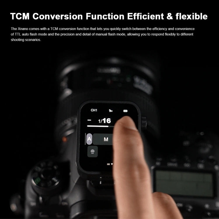 Godox X3 TTL Wireless Flash Trigger Touch Screen Flash Transmitter For Nikon(Black) - free shipping - PMC TechLife - Order now!