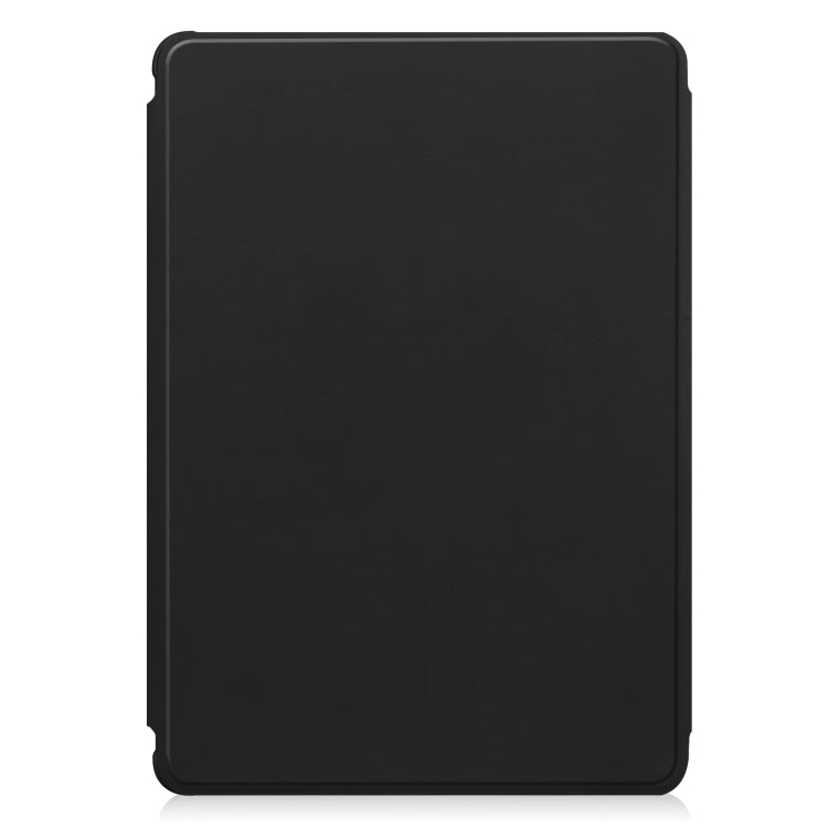 For iPad Pro 13 2024 Transparent Rotation Smart Leather Tablet Case(Black) - iPad Pro 13 2024 Cases by PMC Jewellery | Online Shopping South Africa | PMC Jewellery | Buy Now Pay Later Mobicred