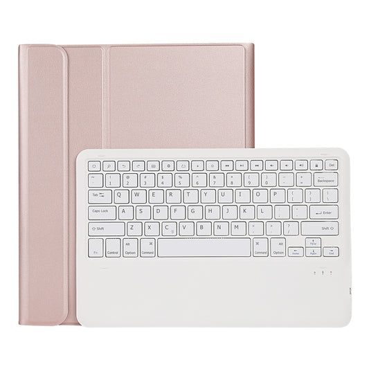 For iPad Pro 13 2024 A13B Detachable Ultra-Thin Bluetooth Keyboard Leather Tablet Case with Pen Slot(Rose Gold) - For iPad Pro by PMC Jewellery | Online Shopping South Africa | PMC Jewellery | Buy Now Pay Later Mobicred