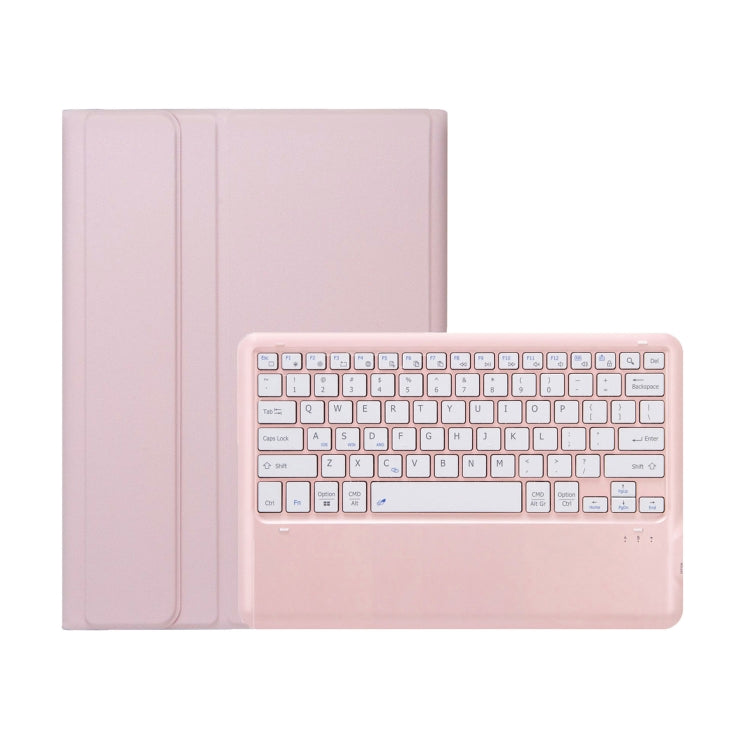 For iPad Pro 13 2024 A13B Detachable Ultra-Thin Bluetooth Keyboard Leather Tablet Case with Pen Slot(Pink) - For iPad Pro by PMC Jewellery | Online Shopping South Africa | PMC Jewellery | Buy Now Pay Later Mobicred