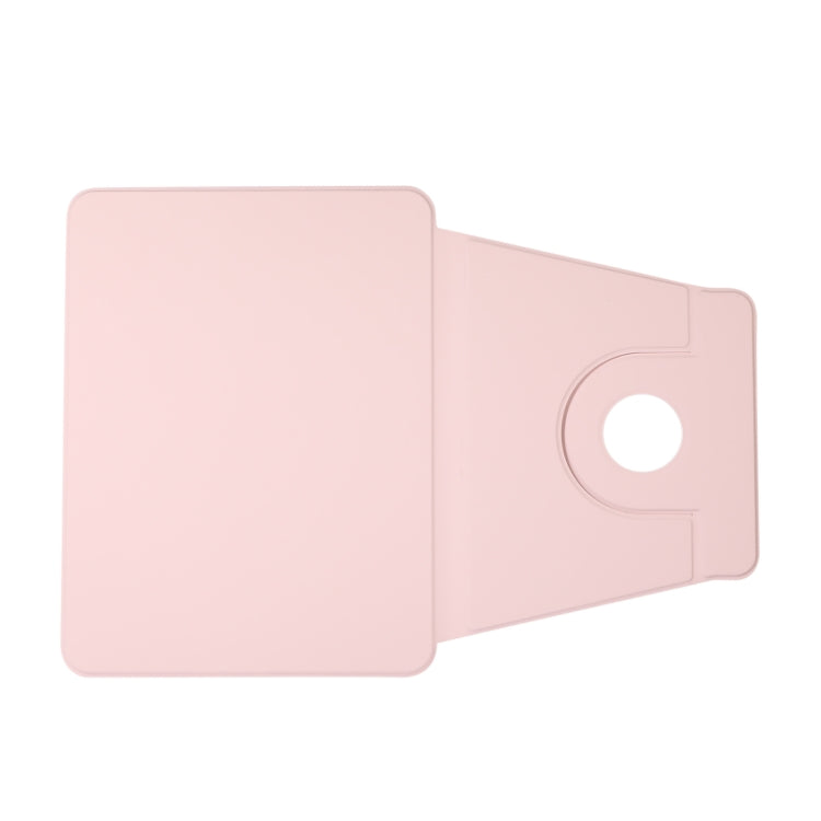 For iPad Pro 13 2024 2 in 1 Acrylic Split Rotating Leather Tablet Case(Pink) - iPad Pro 13 2024 Cases by PMC Jewellery | Online Shopping South Africa | PMC Jewellery | Buy Now Pay Later Mobicred