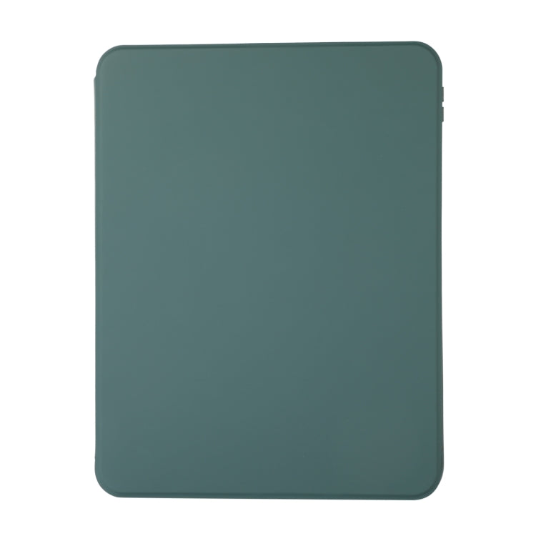 For iPad Pro 13 2024 2 in 1 Acrylic Split Rotating Leather Tablet Case(Pine Needle Green) - iPad Pro 13 2024 Cases by PMC Jewellery | Online Shopping South Africa | PMC Jewellery | Buy Now Pay Later Mobicred