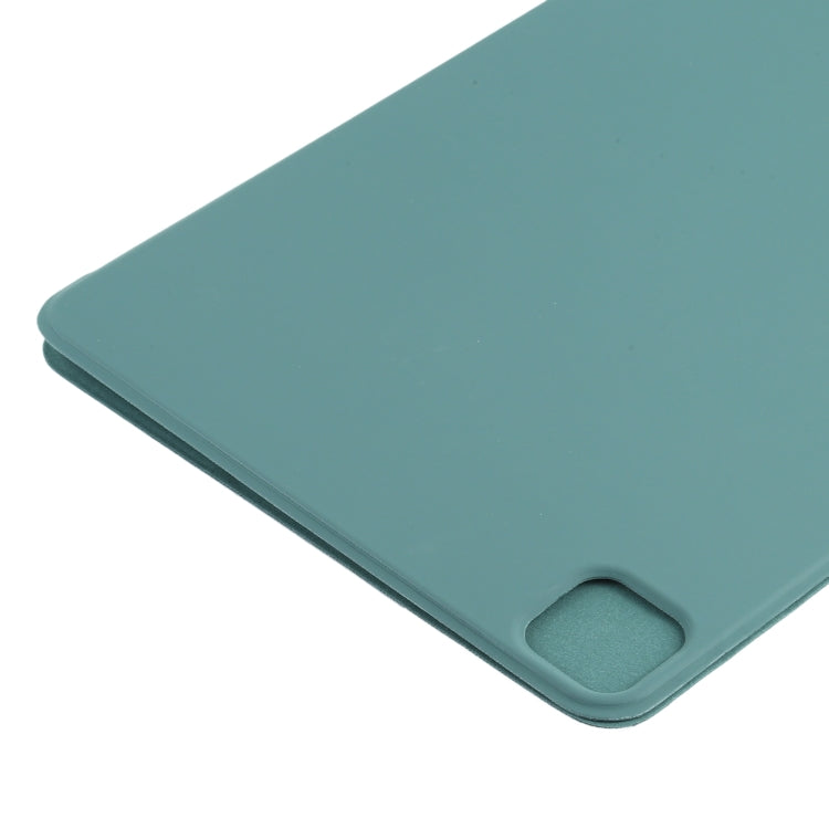 For iPad Pro 13 2024 Double-sided Clip Non-buckle Magnetic PU Smart Tablet Case(Green) - iPad Air 13 2024 Cases by PMC Jewellery | Online Shopping South Africa | PMC Jewellery | Buy Now Pay Later Mobicred