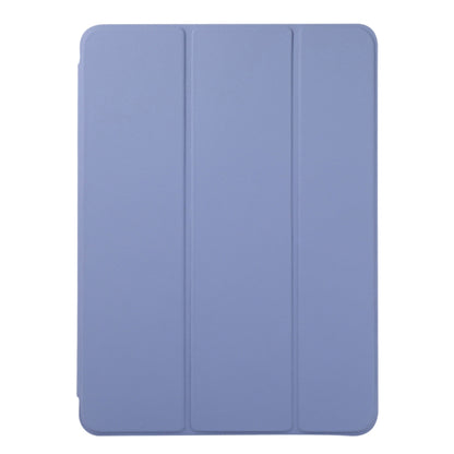 For iPad Air 11 2024 Double-sided Clip Non-buckle Magnetic PU Smart Tablet Case(Purple) - iPad Air 11 2024 Cases by PMC Jewellery | Online Shopping South Africa | PMC Jewellery | Buy Now Pay Later Mobicred