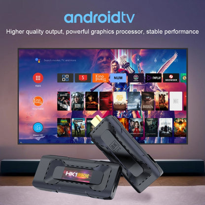 HK1 RBOX D8 RK3528 Android 13.0 Quad Core 8K HD Wifi6 Bluetooth TV Stick, RAM:2GB+16GB(EU Plug) - Android TV Sticks by PMC Jewellery | Online Shopping South Africa | PMC Jewellery | Buy Now Pay Later Mobicred