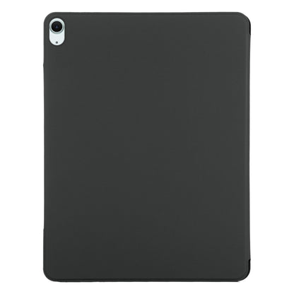 For iPad Air 11 2024 Double-sided Clip Fixed Buckle Magnetic PU Leather Smart Tablet Case(Black) - iPad Air 11 2024 Cases by PMC Jewellery | Online Shopping South Africa | PMC Jewellery | Buy Now Pay Later Mobicred