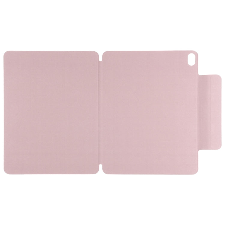 For iPad Air 11 2024 Double-sided Clip Fixed Buckle Magnetic PU Leather Smart Tablet Case(Rose Gold) - iPad Air 11 2024 Cases by PMC Jewellery | Online Shopping South Africa | PMC Jewellery | Buy Now Pay Later Mobicred