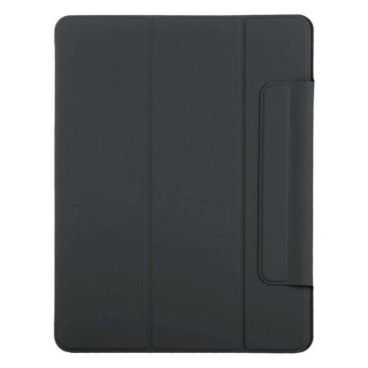 For iPad Air 13 2025 / 2024 Double-sided Clip Fixed Buckle Magnetic PU Leather Smart Tablet Case(Black) - iPad Air 13 2025 / 2024 Cases by PMC Jewellery | Online Shopping South Africa | PMC Jewellery | Buy Now Pay Later Mobicred