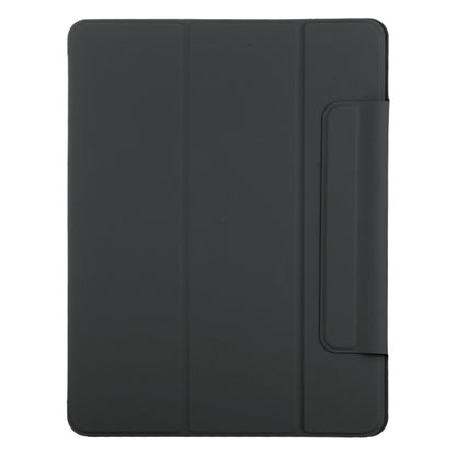 For iPad Air 13 2025 / 2024 Double-sided Clip Fixed Buckle Magnetic PU Leather Smart Tablet Case(Black) - iPad Air 13 2025 / 2024 Cases by PMC Jewellery | Online Shopping South Africa | PMC Jewellery | Buy Now Pay Later Mobicred