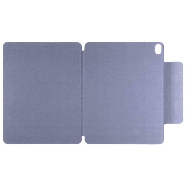 For iPad Air 13 2024 Double-sided Clip Fixed Buckle Magnetic PU Leather Smart Tablet Case(Purple) - iPad Air 13 2024 Cases by PMC Jewellery | Online Shopping South Africa | PMC Jewellery | Buy Now Pay Later Mobicred