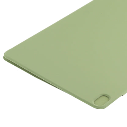 For iPad Air 13 2024 Double-sided Clip Fixed Buckle Magnetic PU Leather Smart Tablet Case(Grass Green) - iPad Air 13 2024 Cases by PMC Jewellery | Online Shopping South Africa | PMC Jewellery | Buy Now Pay Later Mobicred