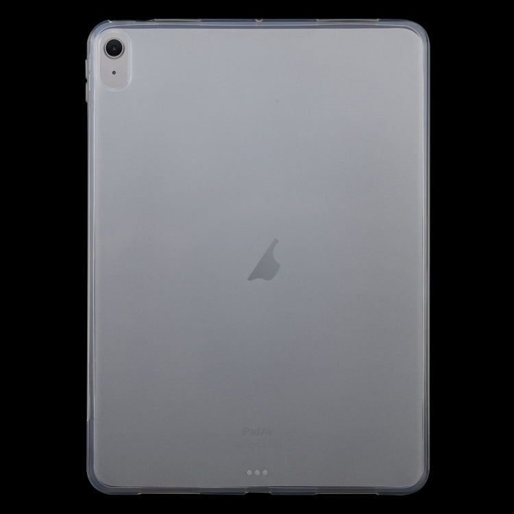 For iPad Air 11 2024 / 5 / 4 0.75mm Shockproof Outside Glossy Inside Frosted TPU Tablet Case(Transparent) - iPad Air 11 2024 Cases by PMC Jewellery | Online Shopping South Africa | PMC Jewellery | Buy Now Pay Later Mobicred