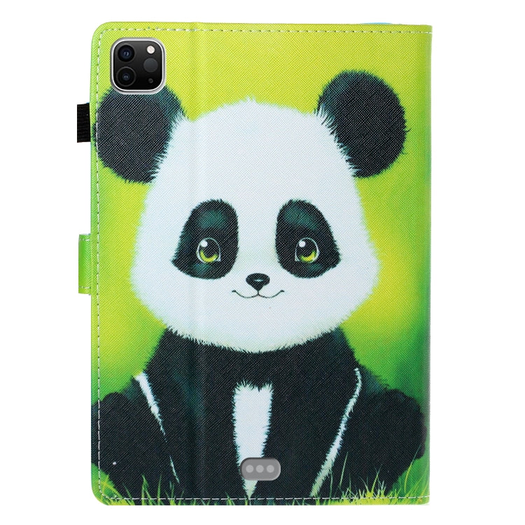 For iPad Pro 11 2024 Coloured Drawing Stitching Smart Leather Tablet Case(Panda) - iPad Pro 11 2024 Cases by PMC Jewellery | Online Shopping South Africa | PMC Jewellery | Buy Now Pay Later Mobicred