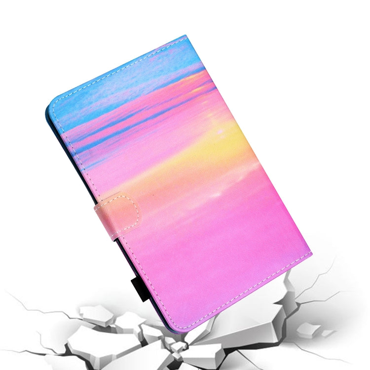 For iPad Pro 11 2024 Coloured Drawing Stitching Smart Leather Tablet Case(Sunset) - iPad Pro 11 2024 Cases by PMC TechLife | Online Shopping South Africa | PMC TechLife | Buy Now Pay Later Mobicred
