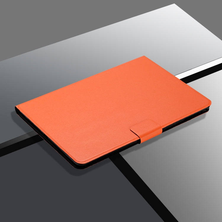 For iPad Pro 11 2024 Pure Color Smart Leather Tablet Case(Orange) - iPad Pro 11 2024 Cases by PMC TechLife | Online Shopping South Africa | PMC TechLife | Buy Now Pay Later Mobicred