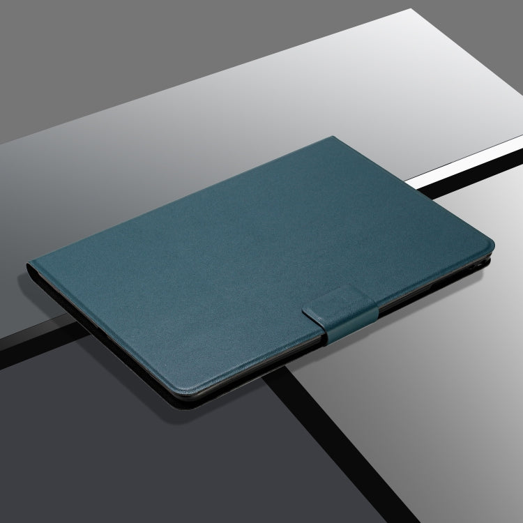 For iPad Pro 11 2024 Pure Color Smart Leather Tablet Case(Deep Green) - iPad Pro 11 2024 Cases by PMC TechLife | Online Shopping South Africa | PMC TechLife | Buy Now Pay Later Mobicred
