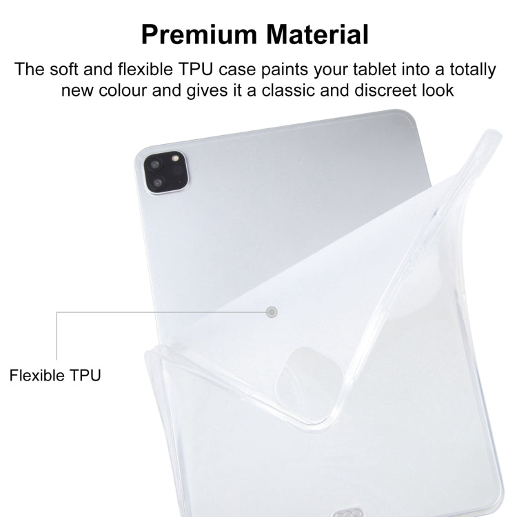 For iPad Pro 11 2024 TPU Tablet Case(Frosted Clear) - iPad Pro 11 2024 Cases by PMC Jewellery | Online Shopping South Africa | PMC Jewellery | Buy Now Pay Later Mobicred