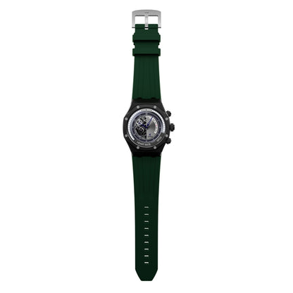 WS-18 1.43 inch IP67 Sport Smart Watch, Support Bluetooth Call / Sleep / Blood Oxygen / Heart Rate / Blood Pressure Health Monitor(Black+Green) - Smart Watches by PMC Jewellery | Online Shopping South Africa | PMC Jewellery | Buy Now Pay Later Mobicred