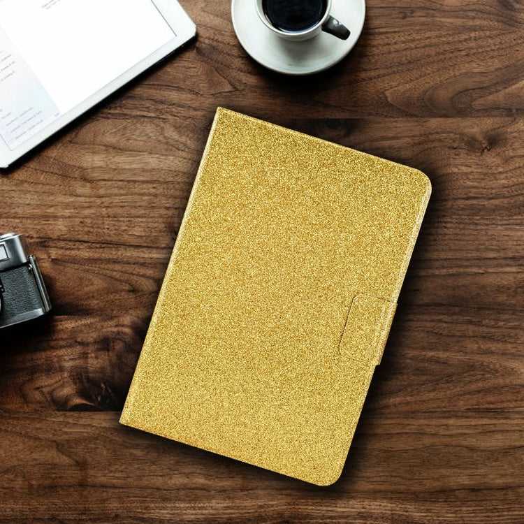 For iPad Pro 11 2024 Varnish Glitter Powder Smart Leather Tablet Case(Yellow) - iPad Pro 11 2024 Cases by PMC Jewellery | Online Shopping South Africa | PMC Jewellery | Buy Now Pay Later Mobicred