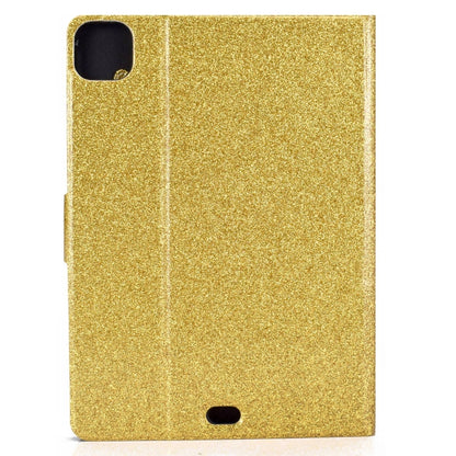 For iPad Pro 11 2024 Varnish Glitter Powder Smart Leather Tablet Case(Yellow) - iPad Pro 11 2024 Cases by PMC Jewellery | Online Shopping South Africa | PMC Jewellery | Buy Now Pay Later Mobicred