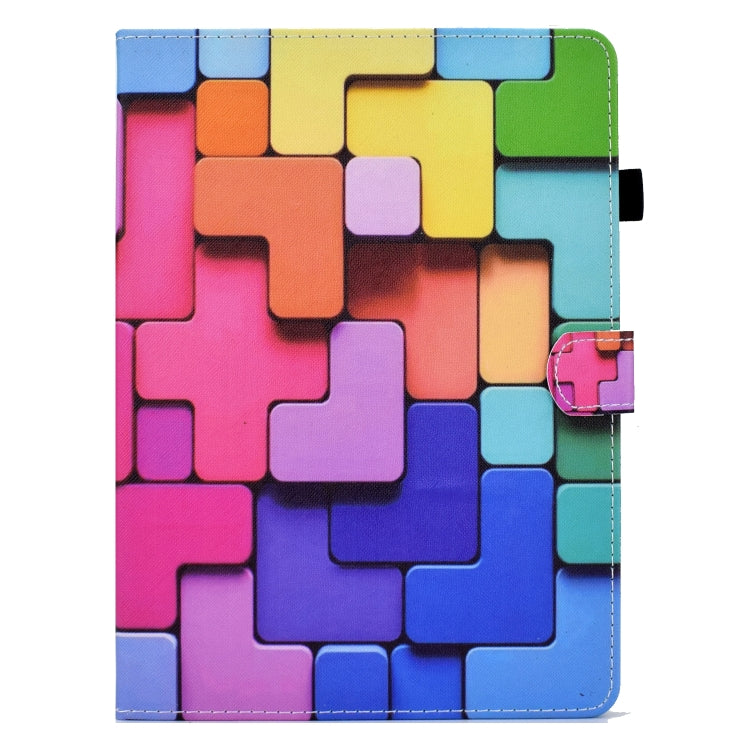 For iPad Pro 11 2024 Colored Drawing Sewing Smart Leather Tablet Case(Colorful Cubes) - iPad Pro 11 2024 Cases by PMC Jewellery | Online Shopping South Africa | PMC Jewellery | Buy Now Pay Later Mobicred